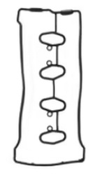 uszczelka pokrywy zaworowej honda cbr 600f`01-06, cbr 600f4 sport`01-03 (pc35f, pc35h)